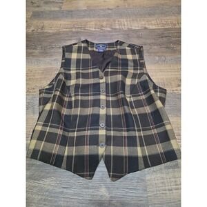 Charter Club x Chelsea Campbell 100% wool Vest size 10